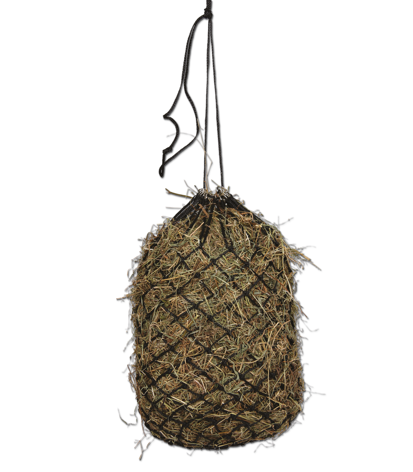 Heunetz engmaschig, schwarz