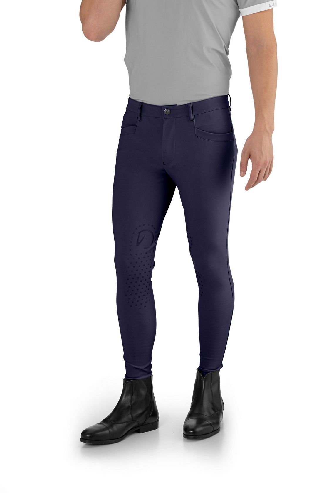Reithose Herren EJ Jumping Breeches, Kniebesatz, Knee-Grip