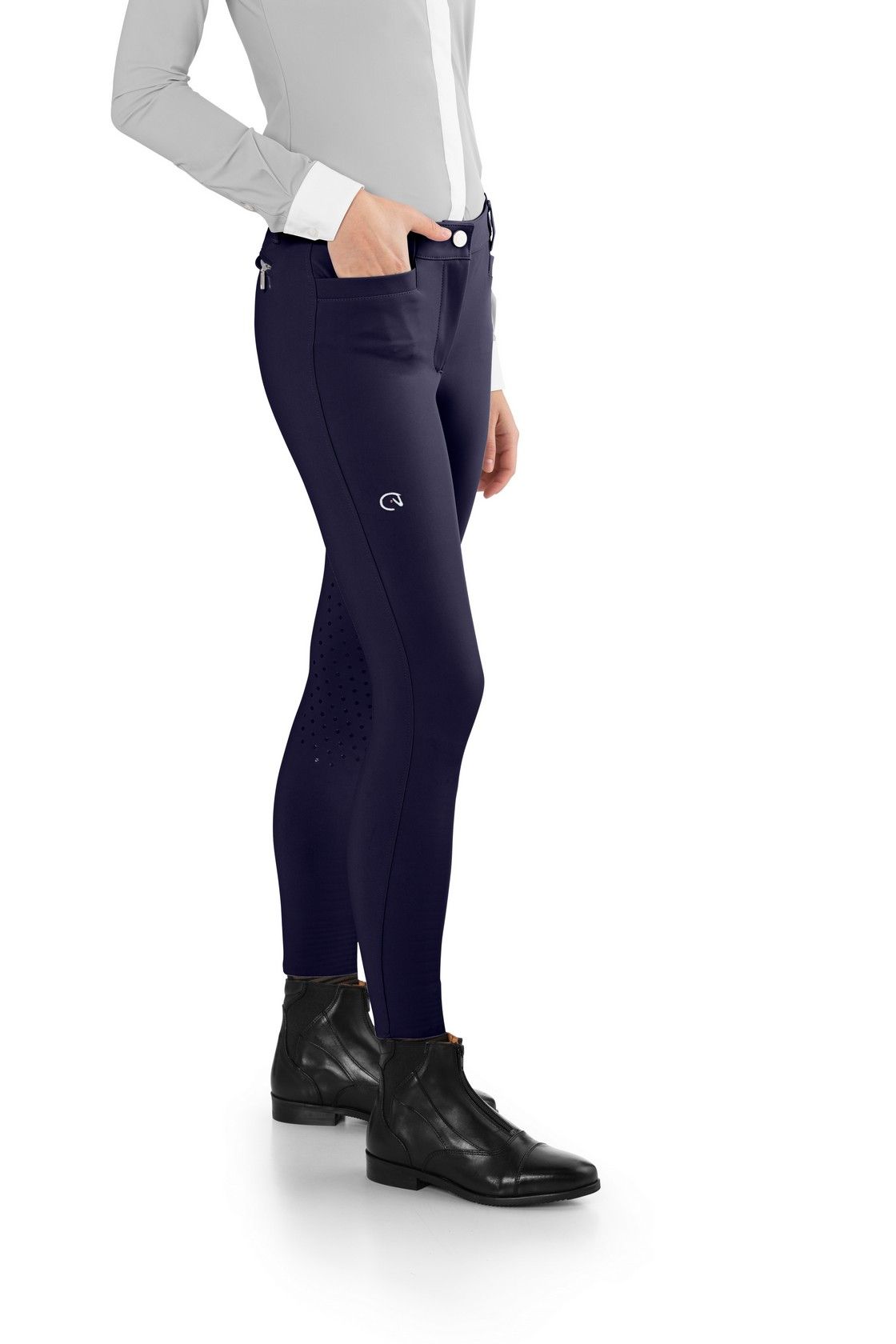 Reithose Damen Dressage FG Breeches, Vollbesatz, Full-Grip