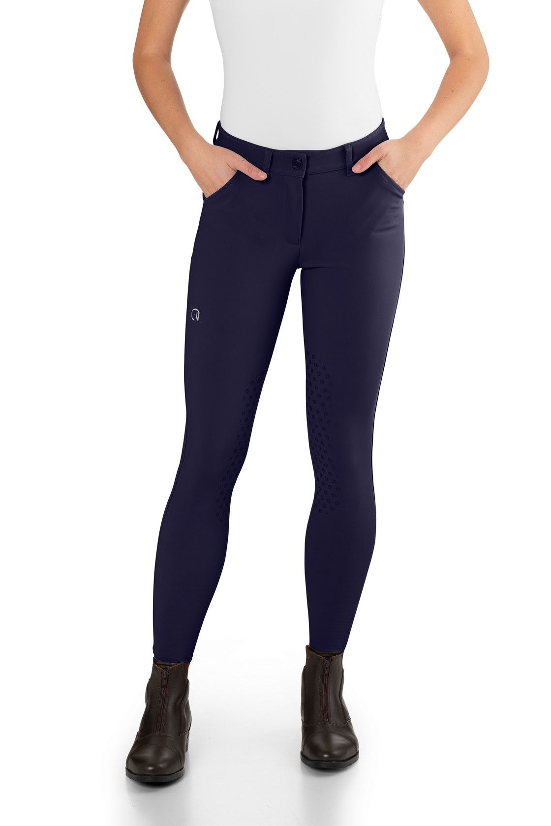 Reithose Damen Jumping PT Breeches, Kniebesatz, Knee-Grip Reithose Damen Jumping PT Breeches, Kniebesatz, Knee-Grip