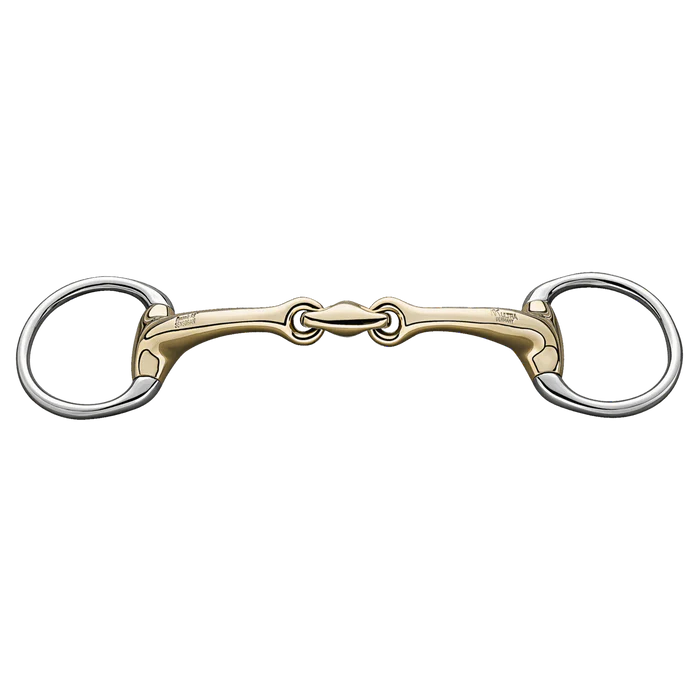 Dynamic RS Olivenkopf-Unterlegtrense, doppelt gebrochen Dynamic RS Olivenkopf-Unterlegtrense, doppelt gebrochen